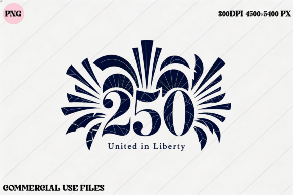 250 United in Liberty: An Art Deco Graphic for Bold Statements