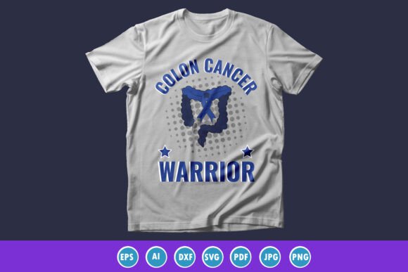 Colon Cancer Warrior T-shirt Graphic: Design for a Cause