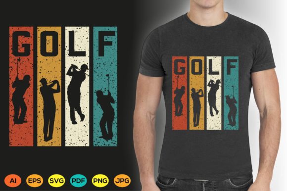 Golf T-Shirt Design Graphic Golf: Your Go-To for Sporty Branding