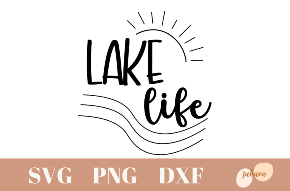 Lake Life Summer Design: Your Go-To Graphic for Vacation Vibes