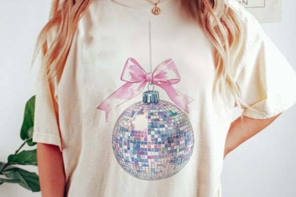 Pink Bow Disco Ball Ornament Graphic Png: A Designer's Secret Weapon