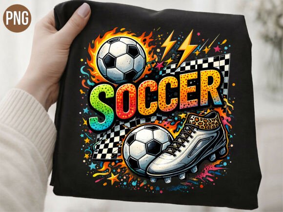 Soccer Sport Cleat Ball Graphic PNG: Elevate Your Creative Projects