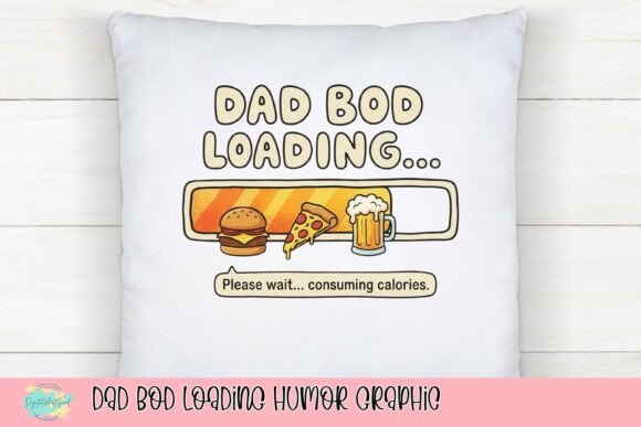The 'Dad Bod Loading' Graphic: A Playful Design Asset