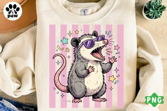 Unlock Creative Charm with This Funny Possum PNG Graphic